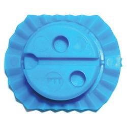 LOH Style Half Eye, Solid Back Plastic Block (bag of 25)